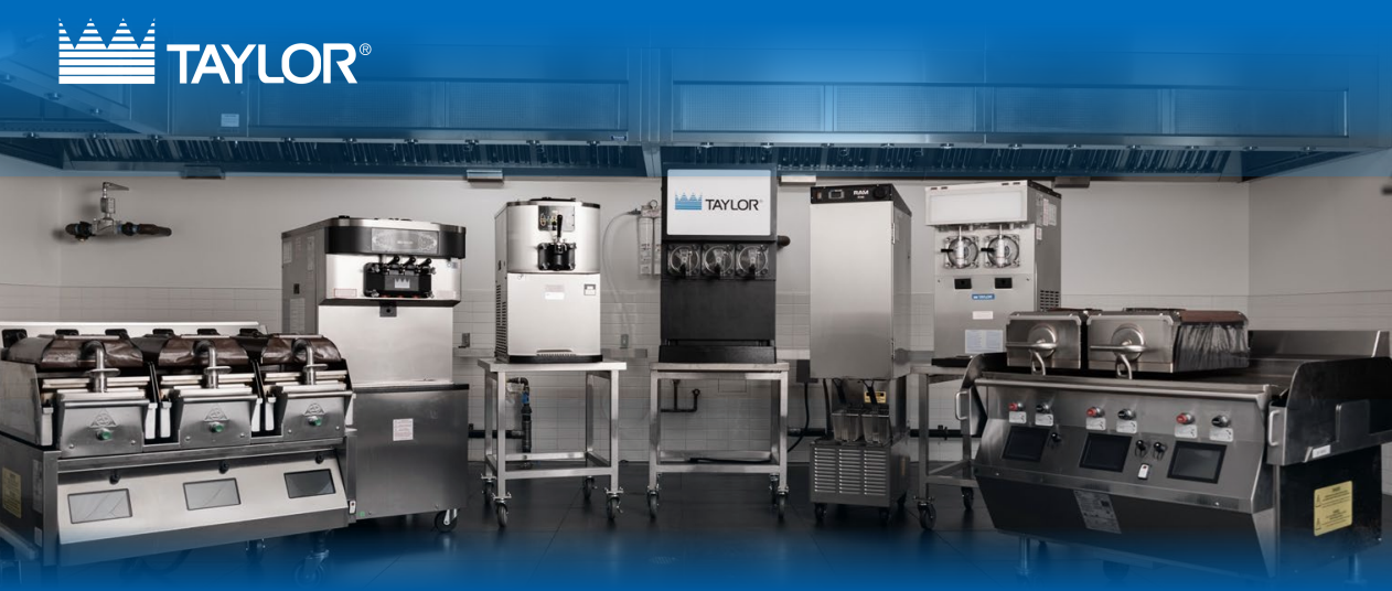 Taylor commercial food service equipment lineup